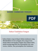 Bahan Tambahan Pangan