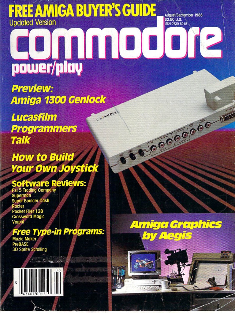 Commodore Power-Play 1986 Issue 22 V5 N04 Aug Sep | PDF | Radio 