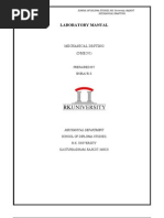 Mechanical Drafting Lab Manual - DME301