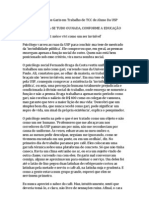 A Invisibilidade Dos Garis em Trabalho de TCC de Aluno Da USP