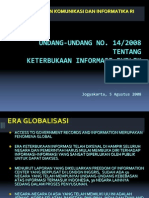 Uu Keterbukaan Info Publik