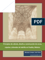 Principios de cálculo, diseño y construcción de arcos, cúpulas y bóvedas de ladrillo en Puebla, México