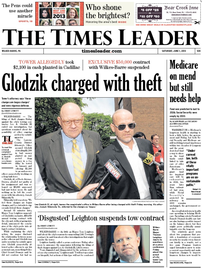 Times Leader 06-01-2013 | PDF | Wilkes Barre | Medicare (United