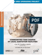 Communities Take Charge of Local Sanitation Facilities: Chak-7jb, Faisalabad, Pakistan