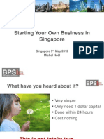Starting Your Own Business in Singapore