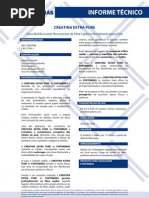 Especificacao Creatina Extra Pure