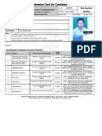 RAS COMB COMP MAIN EXAM ADMISSION CARD