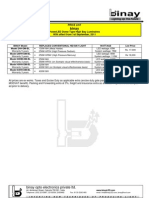 Price List - BINAY PowerLED Dome Type High Bay Luminaires