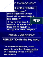 Brand Management