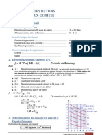 Formulation Du Beton: Methode de DREUX