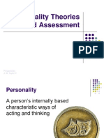 Personality Theories - AP Psychology