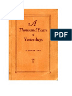 A Thousand Years of Yesterdays (1929) PDF