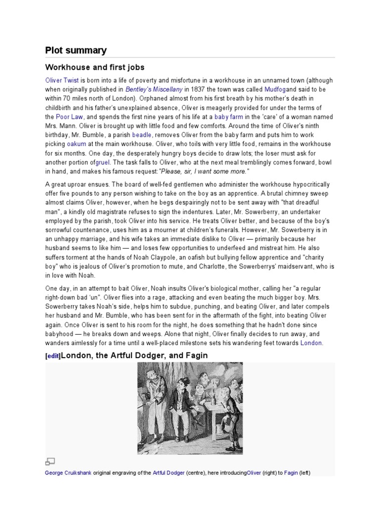 Plot Summary Oliver Twist Nancy (Oliver Twist)
