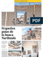 Narihuala y Ninos Guardianes Del Patrimonio