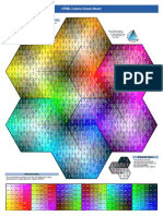 HTML Colors Cheatsheet