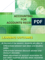 Accounting For Acc Receivable