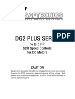 Saftronics DG2 PLUS Manual