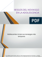 Riesgos Del Noviasgo en La Adolescencia