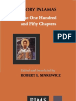 Saint Gregory Palamas, Pontifical Institute of Mediaeval Studies-The One Hundred and Fifty Chapters-Pontifical Institute of Mediaeval Studies (1988)