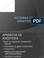 Sistemas de Anestesia