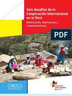 6 desafios de la cooperación internacional en el Perú