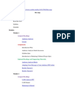 Site Map: Read This First! Syllabus Schedule