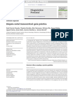 Biopsia corial transcervical guía práctica. Diagn Prenat. 2012. doi10.1016j.diapre.2011.11.007