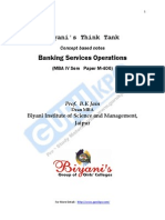 Banking Services Operations (Final)