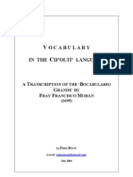 Erik Boot Vocabulary in The Cholti Language Resistance2010 PDF