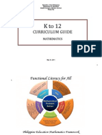 K To 12 Mathematics Curriculum Guide