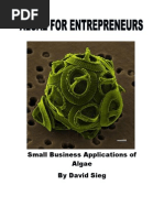 Download Algae for Entrepenuers by Tango Quebec SN145179290 doc pdf