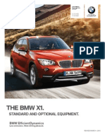 The BMW X1.: Standard and Optional Equipment