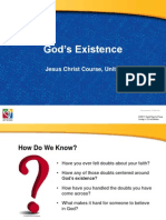God's Existence: Jesus Christ Course, Unit 1