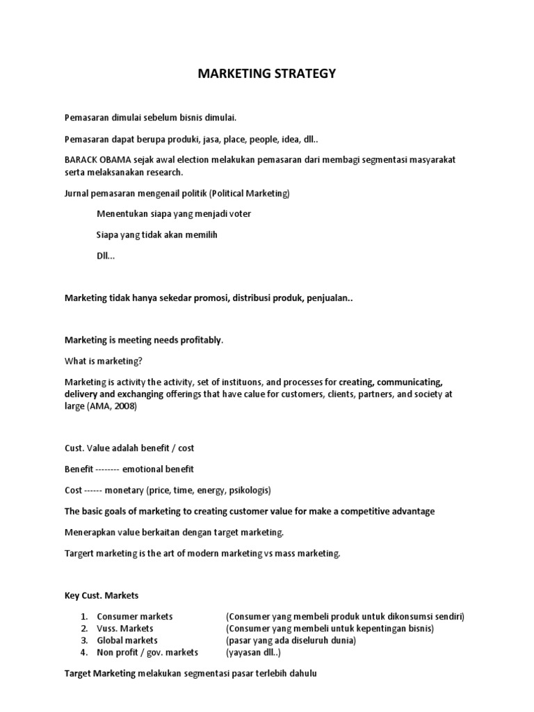 Comprehensive Marketing Strategy Guide | PDF