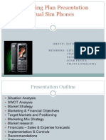 marketing plan presentation