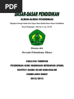 Download Makalah Tentang Aliran-Aliran Pendidikan by Stevania Primadanny Sibuea SN145196024 doc pdf