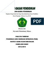 Makalah Tentang Aliran-Aliran Pendidikan