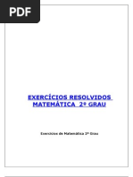 10224927 2 Exercicios Resolvidos de Matematica