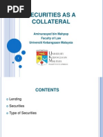 Download Topik 7 Sekuriti Sebagai Kolateral by lionheart8888 SN145203954 doc pdf