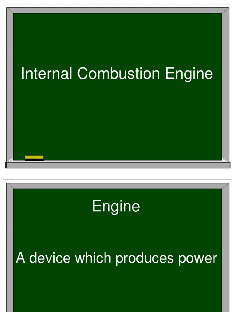 Basic Mecanical Ic Engines | PDF | Internal Combustion Engine | Diesel ...
