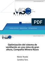 Optimizacion Deventilacion Minera Raura