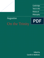 Augustine On The Trinity