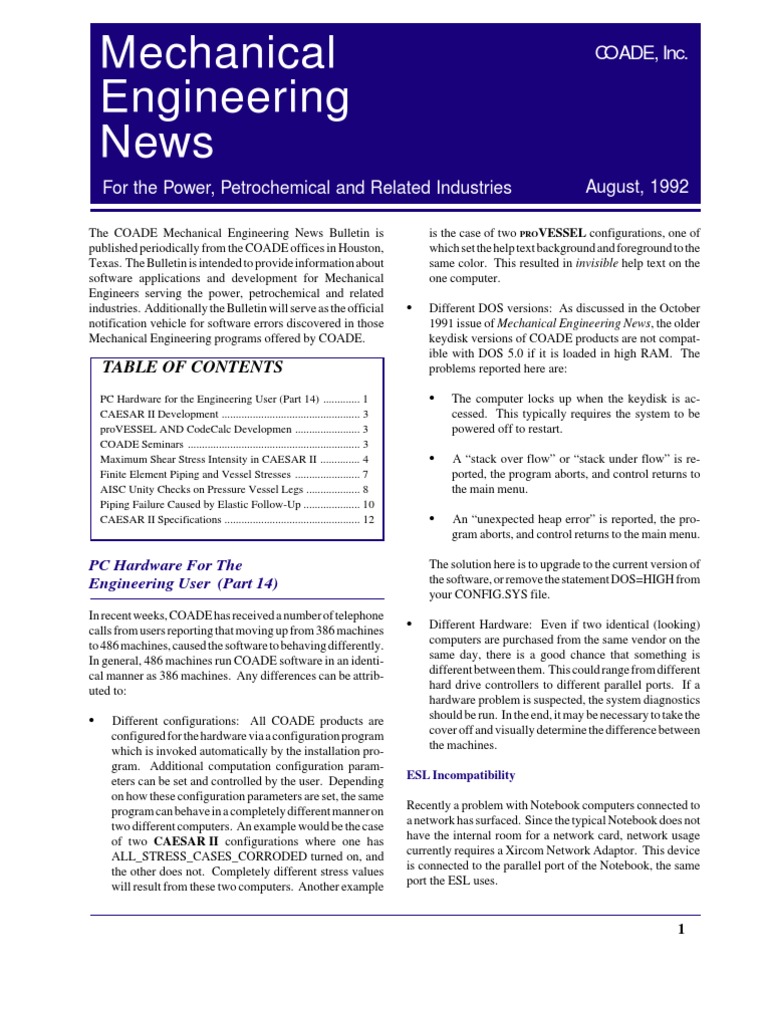 Aug 92 | PDF | Technology & Engineering