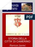 Savini 1895 - Storia Della Città Di Camerino PDF