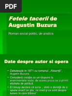 Fetele Tacerii de Augustin Buzura