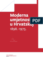 Moderna Umjetnost U Hrvatskoj 1898-1975