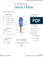 UF High-Speed Machining HTML Site