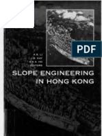 Slope Engineering in Hong Kong (Proceedings of HKIE Geot Div Seminar 1997)