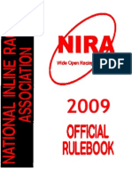 NIRA RuleBook 2009
