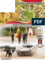Jura de Bandera para Personal Civil en Córdoba